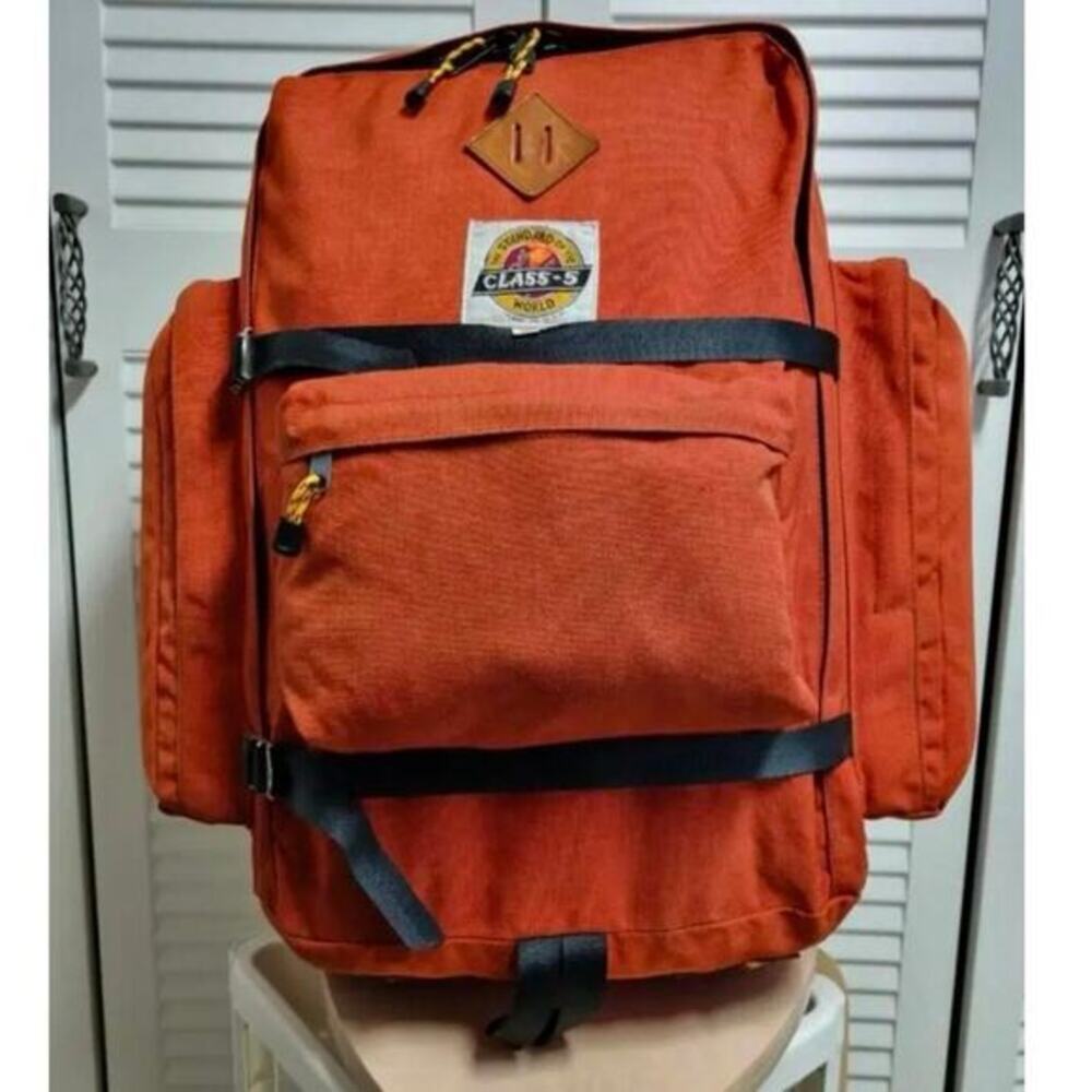 Vintage Class-5 Mountaineering‎ Internal Frame Backpack Day Pack Hiking Equipage